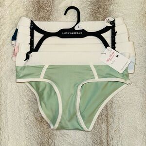 Lucky Brand Women’s Briefs Underwear Pack of 5
